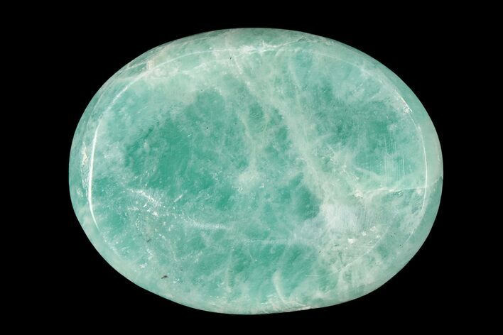 1.5" Polished Amazonite Worry Stones - Photo 1